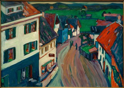 Murnau – View from the Window of the Griesbräu by Wassily Kandinsky